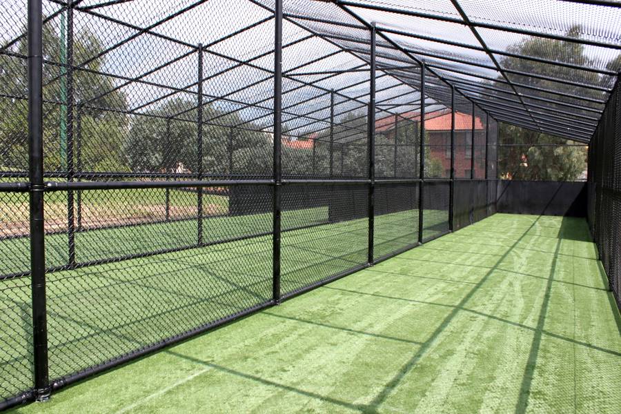 Cricket net fence in Pakistan